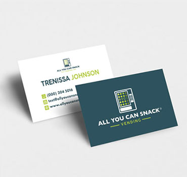 All You Can Snack Vending Logo and Website Design
