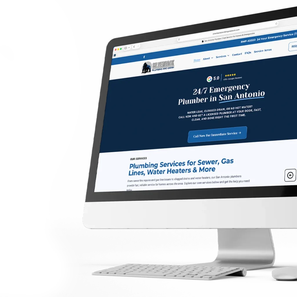 Services 11 Silverback Plumbing and Drain case study